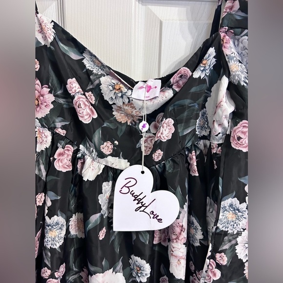 NWT Buddy Love Stassie Mini Dress, Size Medium - Picture 5 of 7